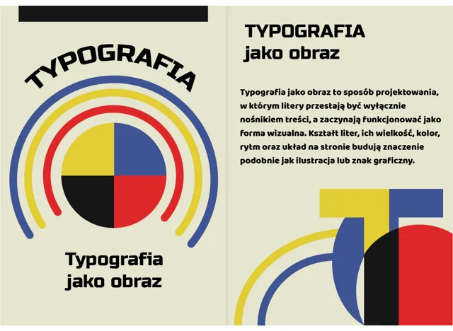 Typografia jako obraz — publikacja